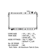 CSF 89-97 Mazda Miata Radiator 2862