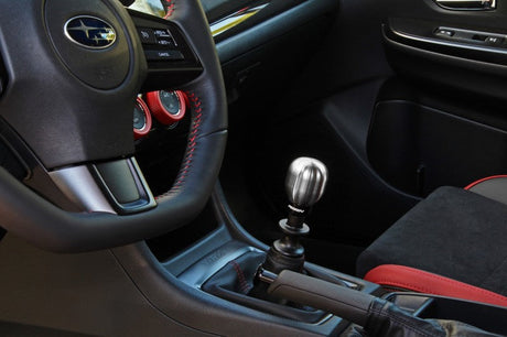 Perrin 15-22 Subaru WRX 1.85in. SS Barrel Shift Knob (w/Rattle Fix) - Brushed PSP-INR-132-2