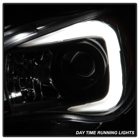 Spyder Subaru WRX 2006-2007 Projector Headlights - Halogen Only - Black PRO-YD-SWRX06-LBDRL-BK 5083920