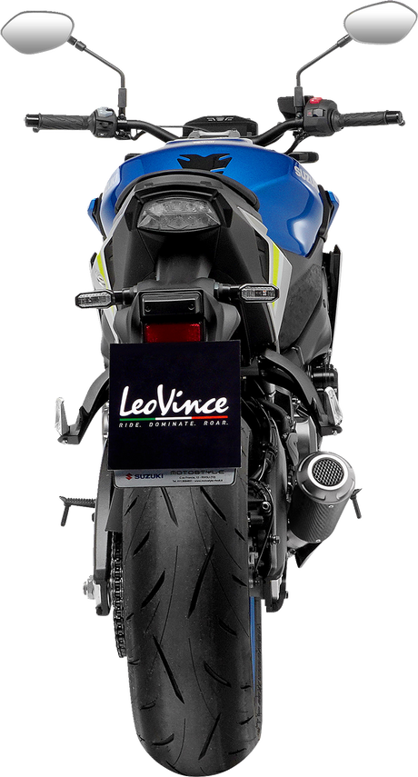 LEOVINCE LV-10 Slip-On Muffler -Carbon Fiber GSX-S 1000 GT 2022-2023 15245C