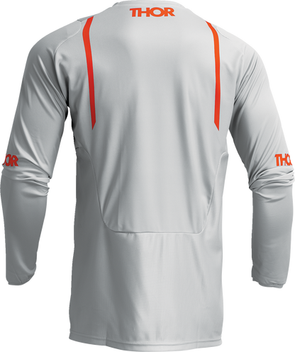 THOR Pulse Mono Jersey - Gray/Orange - Large 2910-7111