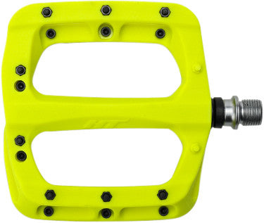 HT COMPONENTS Pa03a Composite Pedal Hi-Vis 107x105x18mm 101001PA03A004101