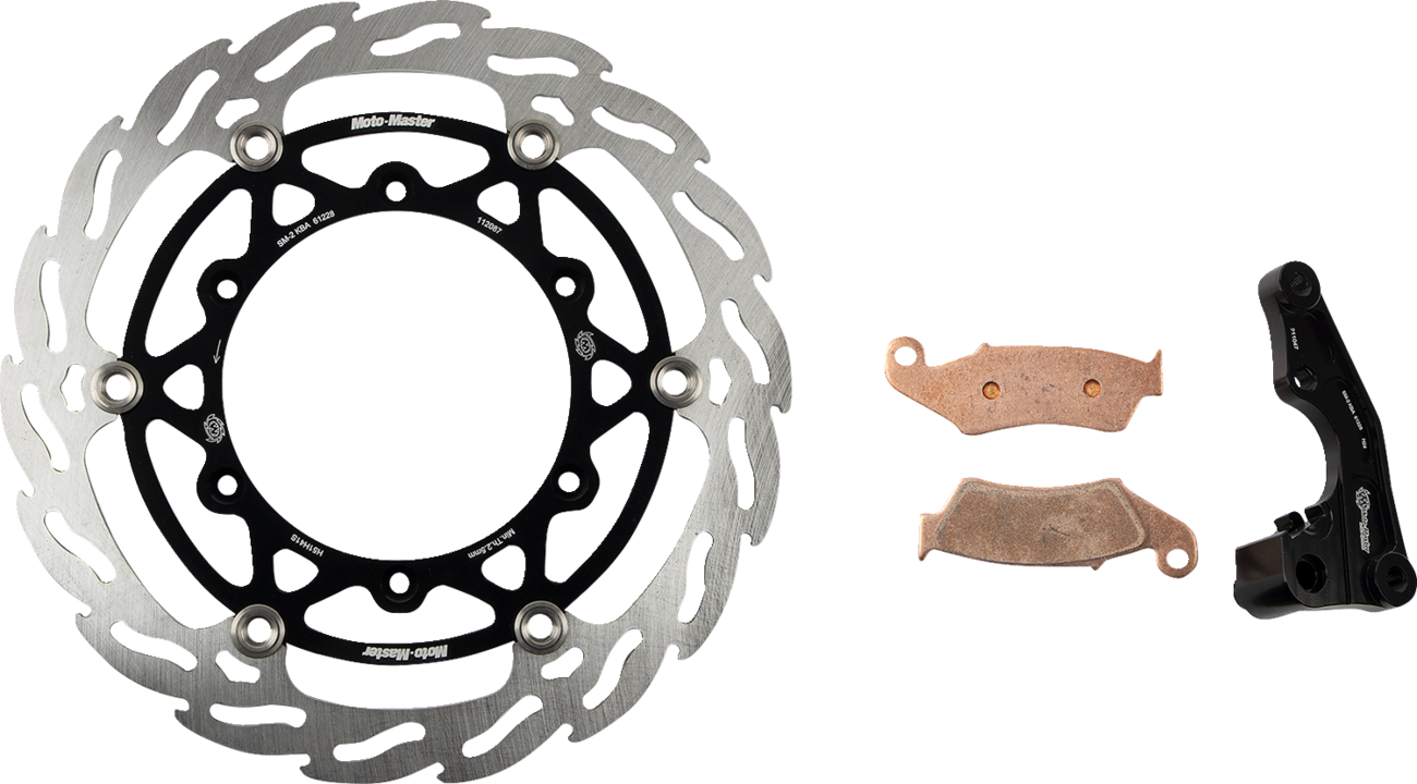 MOTO-MASTER Brake Rotor Kit - Flame Series - 270mm 310033-PU