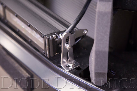 Diode Dynamics 30 In LED Light Bar Single Row Straight - Amber Driving Each Stage Series DD5040