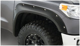 Bushwacker 14-18 Toyota Tundra Fleetside Pocket Style Flares 4pc 66.7/78.7/97.6in Bed - Black 30918-02