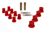 Energy Suspension Jeep Spring Bushing Set - Red 2.2116R