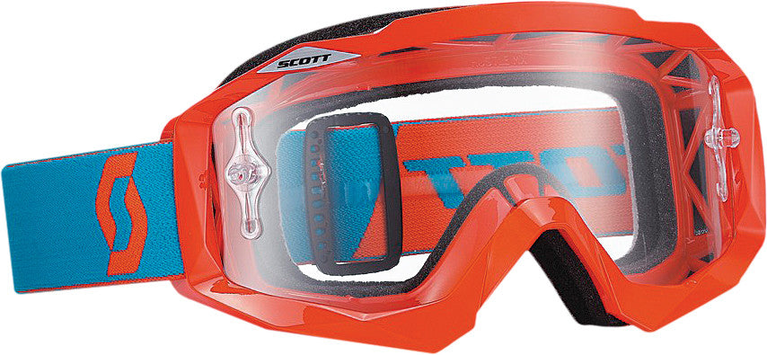 SCOTT Hustle Goggle Orange/Blue W/Clear Lens 238057-1415113