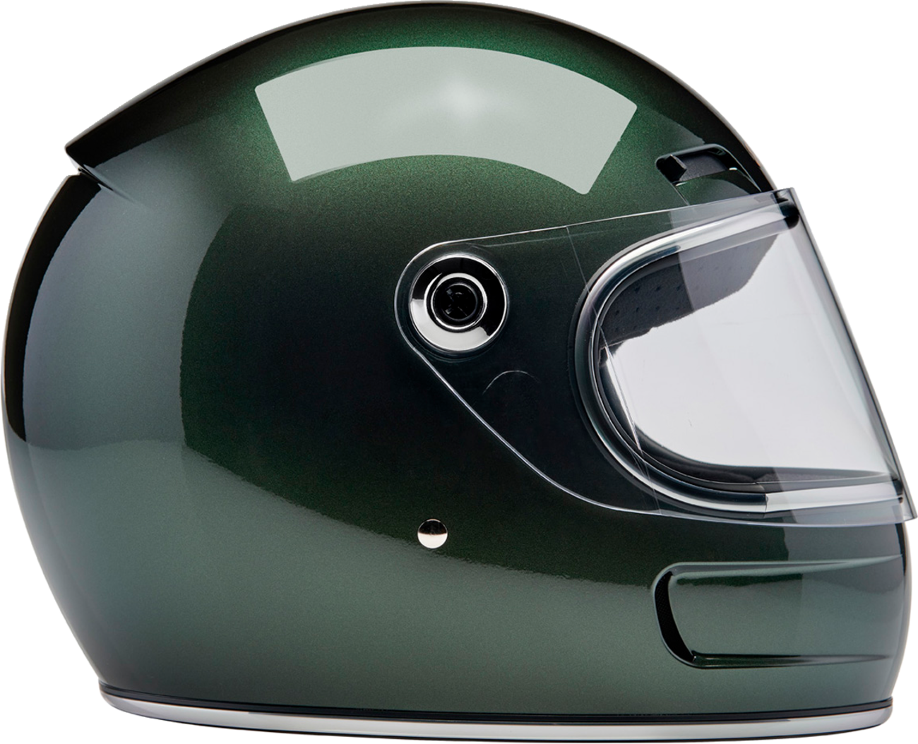 BILTWELL Gringo SV Helmet - Metallic Sierra Green - Small 1006-324-502