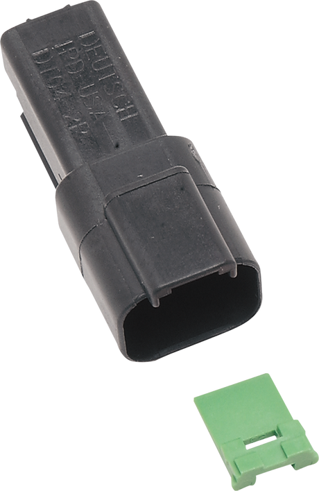 NAMZ Deutsch Receptacle - 2 Pin - Black DR-2B
