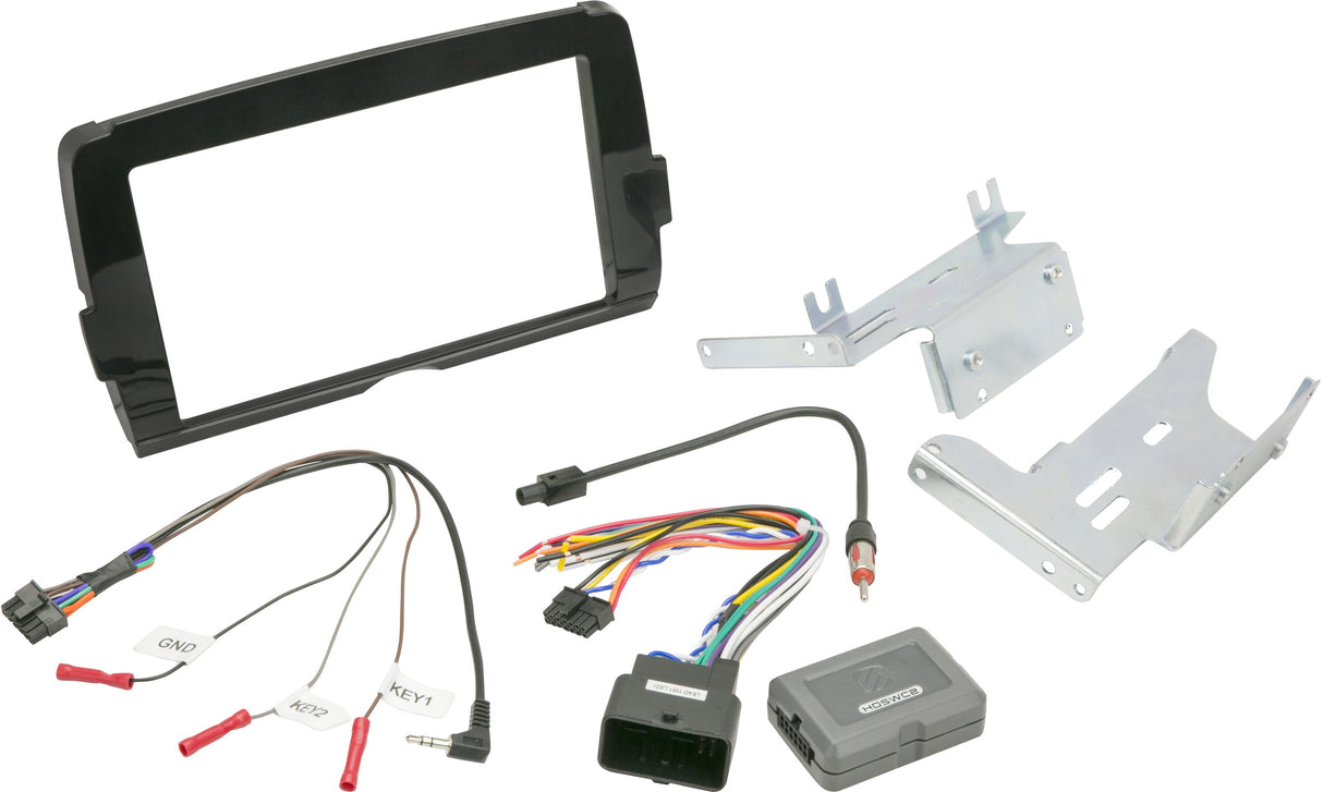 SCOSCHE Scosche Double Din Install Kit Touring 14-Up HD14UDDBN