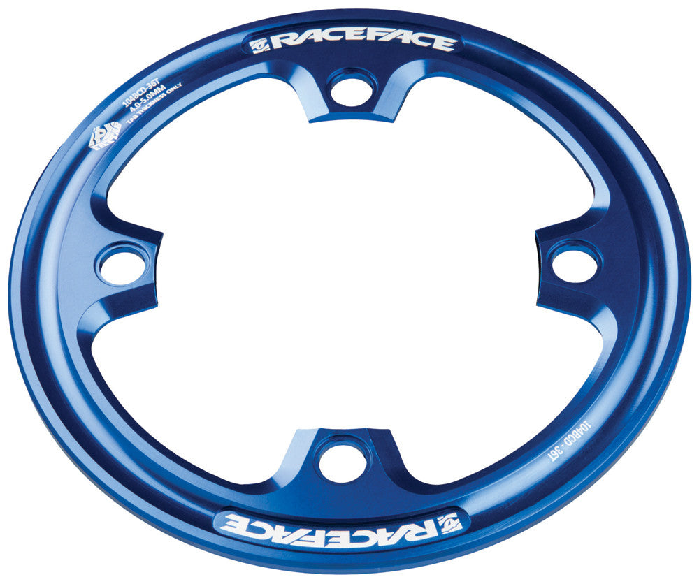 RACE FACE Light Bash Guard Fat Tab Blue 32t RRBFT32BLU