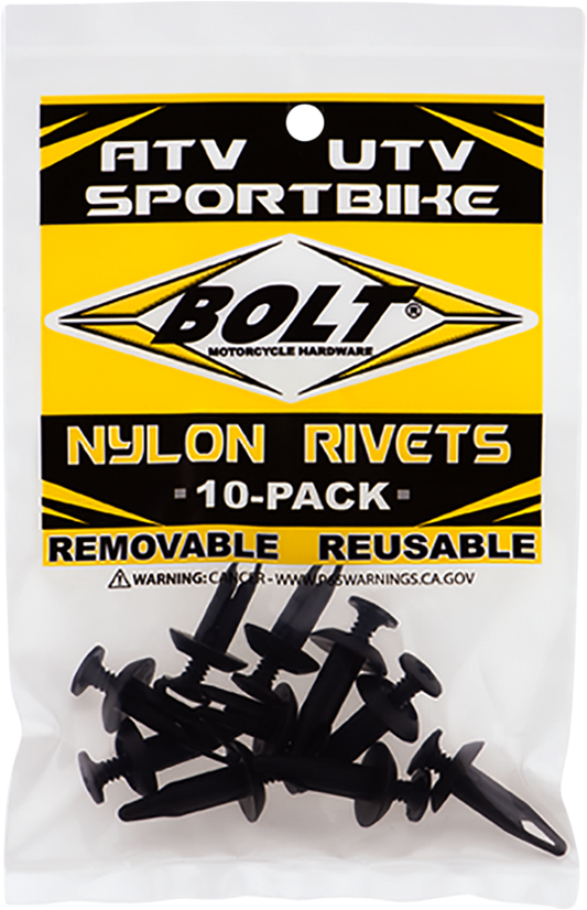 BOLT Screw Rivet - M6 - 10 Pack 2005-6SCRW