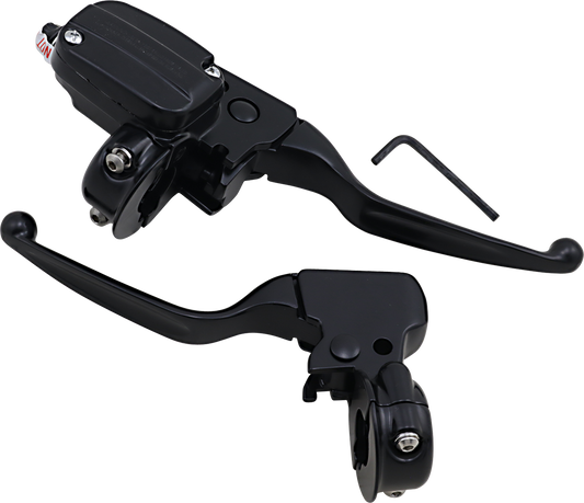 DRAG SPECIALTIES Handlebar Controls - '99 - '06 FLT/FLHT - Black ACT 96-07 CONTROL KIT H07-0786MB-A