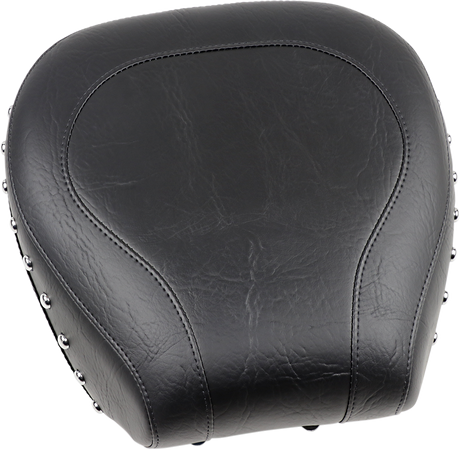MUSTANG Wide Rear Seat - Studded - Black - Softail '84-'99 75509