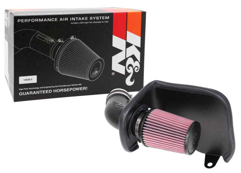 K&N 19-20 Jeep Cherokee V6-3.2L Aircharger Performance Intake 63-1585