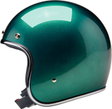 BILTWELL Bonanza Helmet - Metallic Catalina Green - Small 1001-358-202