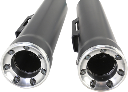 COBRA 3" RPT Mufflers for '95-'17 FXD - Black 6055B