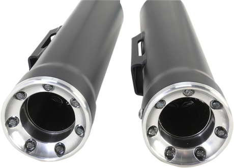 COBRA 3" RPT Mufflers for '95-'17 FXD - Black 6055B