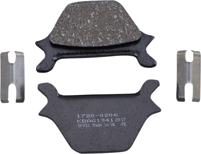 DRAG SPECIALTIES Organic Brake Pads - Harley-Davidson FAD200