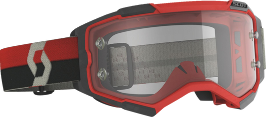 SCOTT Fury Goggle - Red/Black - Clear Works 274514-1018113