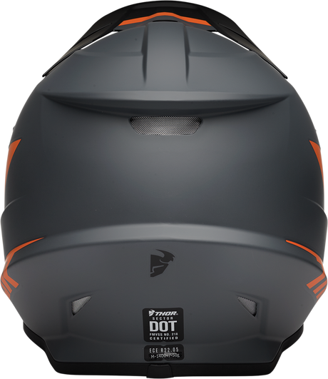 THOR Sector Helmet - Chev - Charcoal/Orange - XS 0110-7336