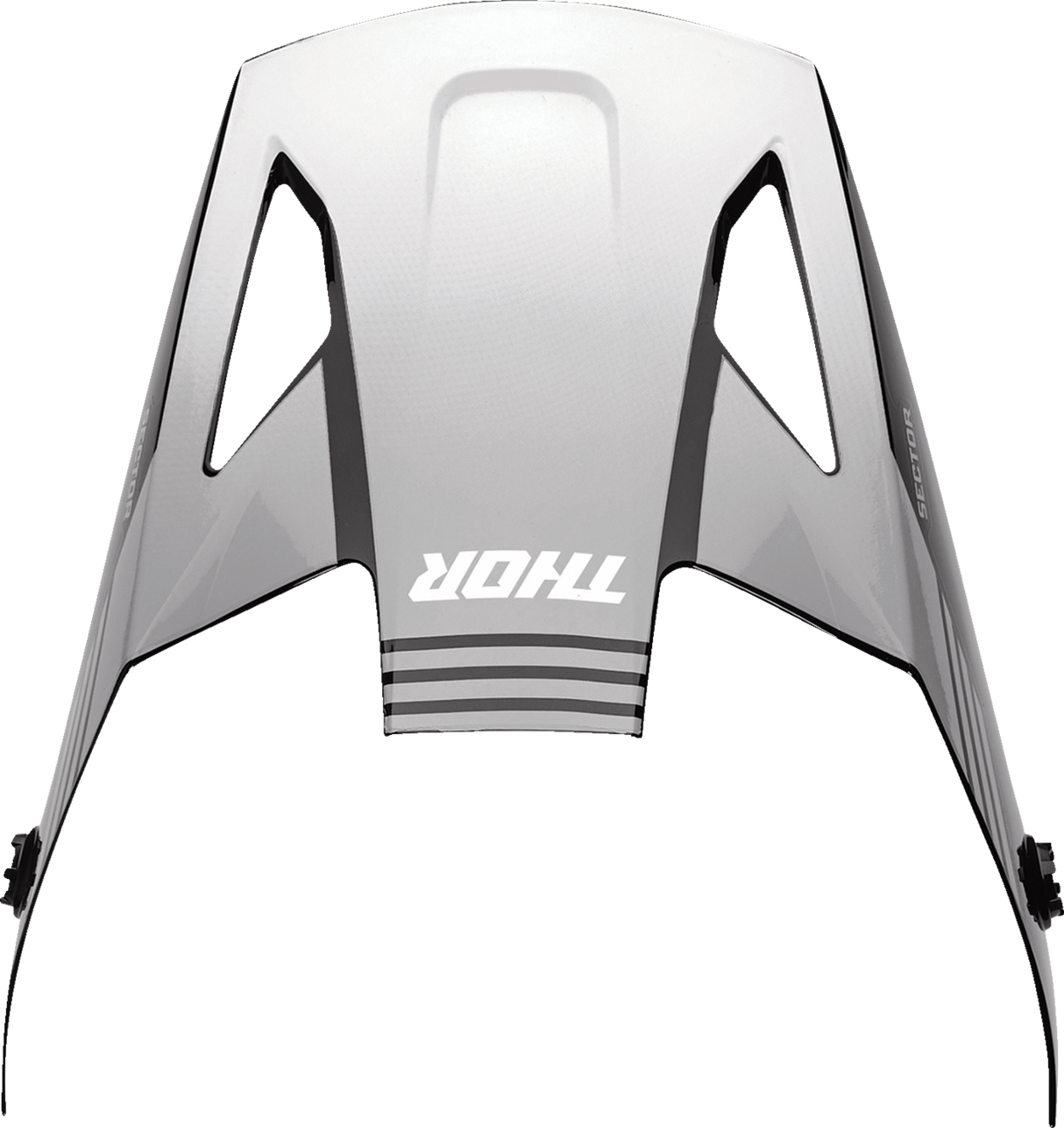 THOR Sector 2 Visor Kit - Carve - Black/White 0132-1661