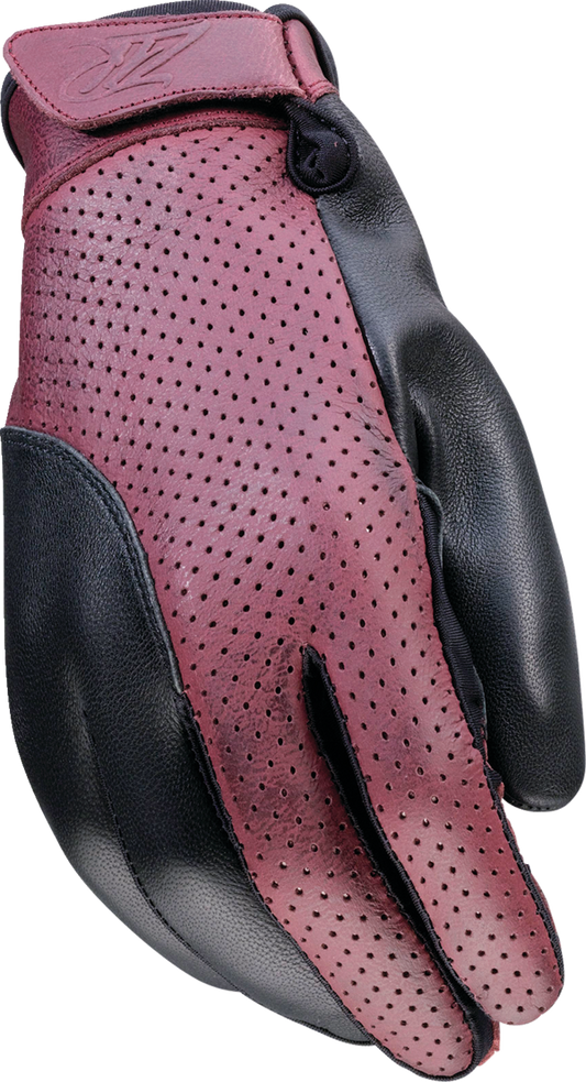 Z1R Women's Combiner Gloves - Black/Red - Small 3302-0892