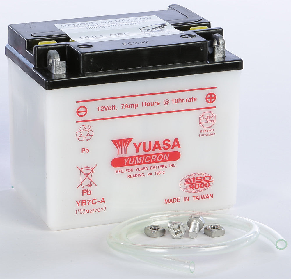 YUASA Battery Yb7c-A Conventional YUAM227CY