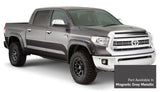 Bushwacker 16-18 Toyota Tundra Fleetside Pocket Style Flares 4pc - Magnetic Grey 30918-63