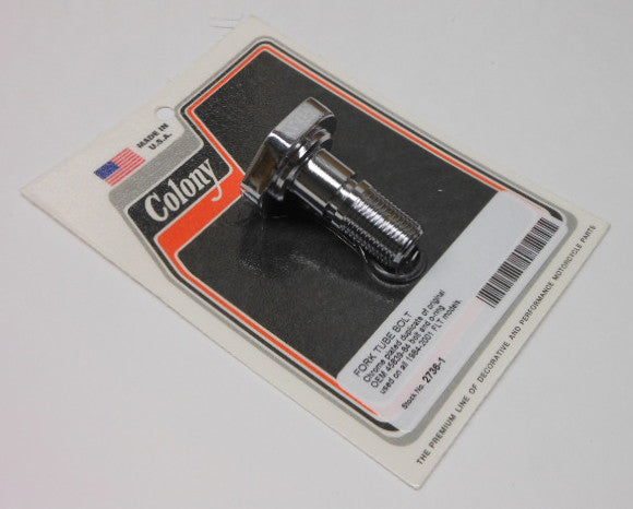 COLONY MACHINE Fork Tube Bolt Flt 84-01 2736-1