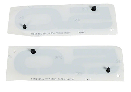 Ford Racing 15-17 Ford Mustang 5.0L Fender Emblem Black M-1447-M50AB