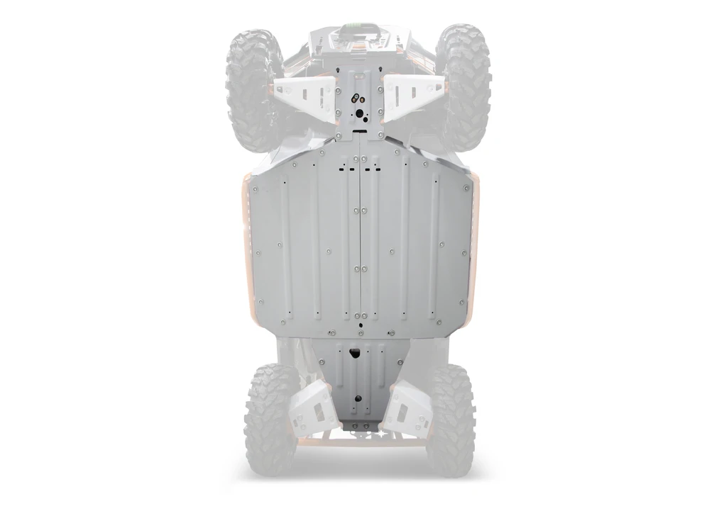 RIVAL POWERSPORTS USA Skid Plate Alloy Pol 2444.7448.2