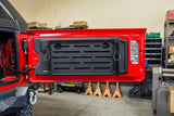 DV8 Jeep JL Tailgate Mounted Table (Trail Table) - Black TTJL-01