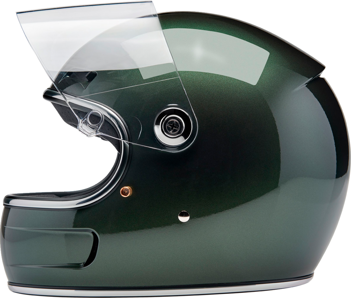 BILTWELL Gringo SV Helmet - Metallic Sierra Green - Small 1006-324-502