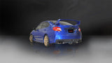 Corsa 2015 Subaru WRX Cat Back Exhaust, Black Quad 3.5in Tips *Sport* 14857BLK