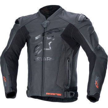 ALPINESTARS GP Plus R v4 Rideknit® Leather Jacket - Black/Black - US 40 / EU 50 3100324-1100-50