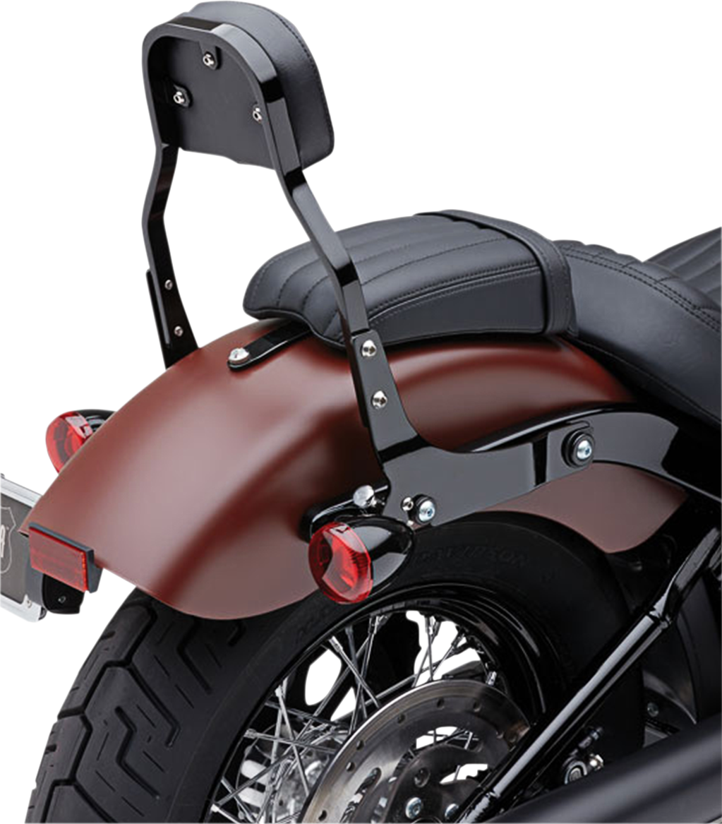 COBRA Backrest Kit - 11" - Black - Dyna 602-2024B