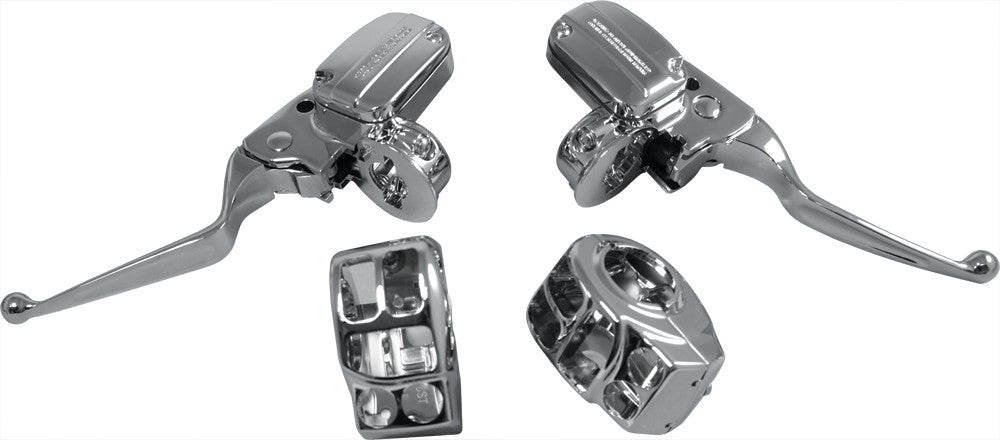 HARDDRIVE Handlebar Controls Chrome Hydraulic Clutch 617714