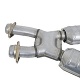 BBK 86-93 Mustang 5.0 High Flow X Pipe With Catalytic Converters - 2-1/2 1662