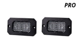 Diode Dynamics Stage Series 2 In LED Pod Pro - White Flood Flush RBL (Pair) DD6436P