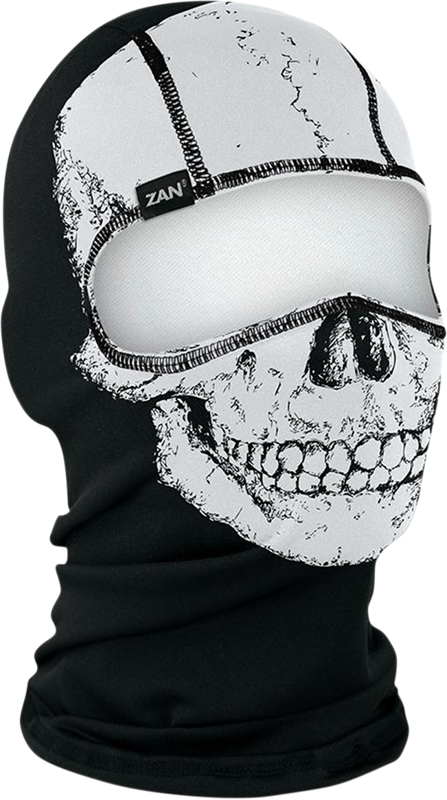 ZAN HEADGEAR Balaclava - Poly - Skull WBP002