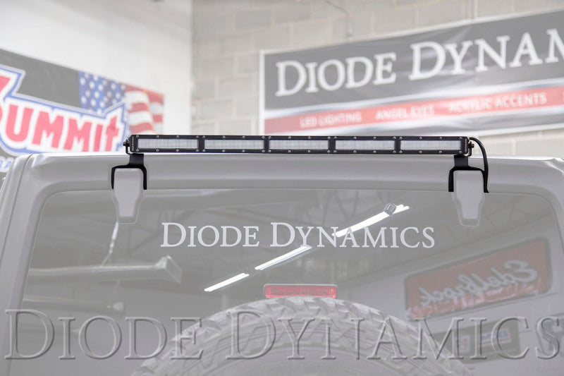 Diode Dynamics 18-21 Jeep JL Wrangler SS30 Rear Hardtop Bracket Kit - White Flood DD6110