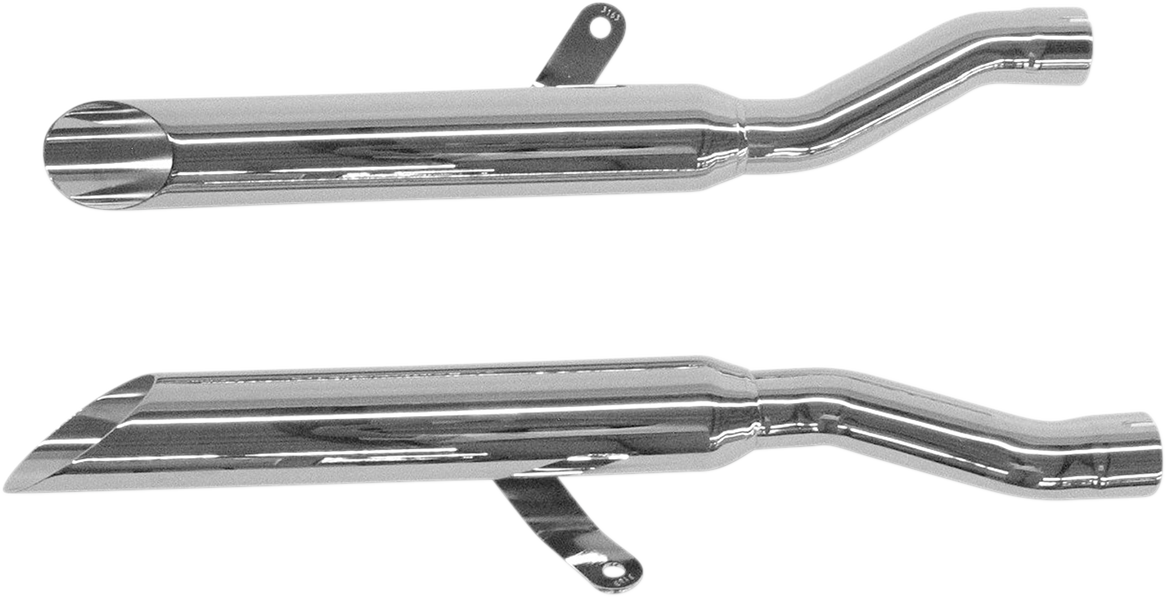 COBRA Slashcut Mufflers - Chrome 3163TSSC