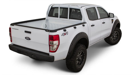 Bushwacker 11-15 Ford Ranger T6 Bed Rail Caps - Black 28511
