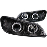 ANZO 2000-2004 Infiniti I30 Projector Headlights w/ Halo Black 121077