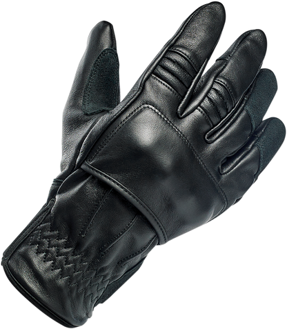 BILTWELL Belden Gloves - Black - XS 1505-0101-301