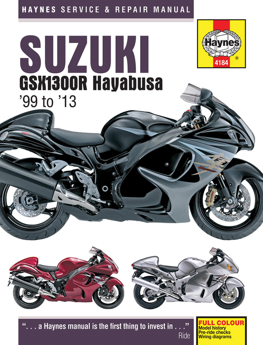 HAYNES Manual - Suzuki Hayabusa M4184