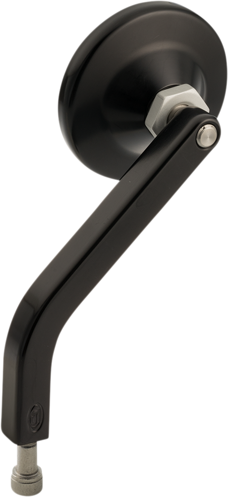 JOKER MACHINE Mirror - No. 2 OE - Side View - Round - Black - Left 03-053-1L