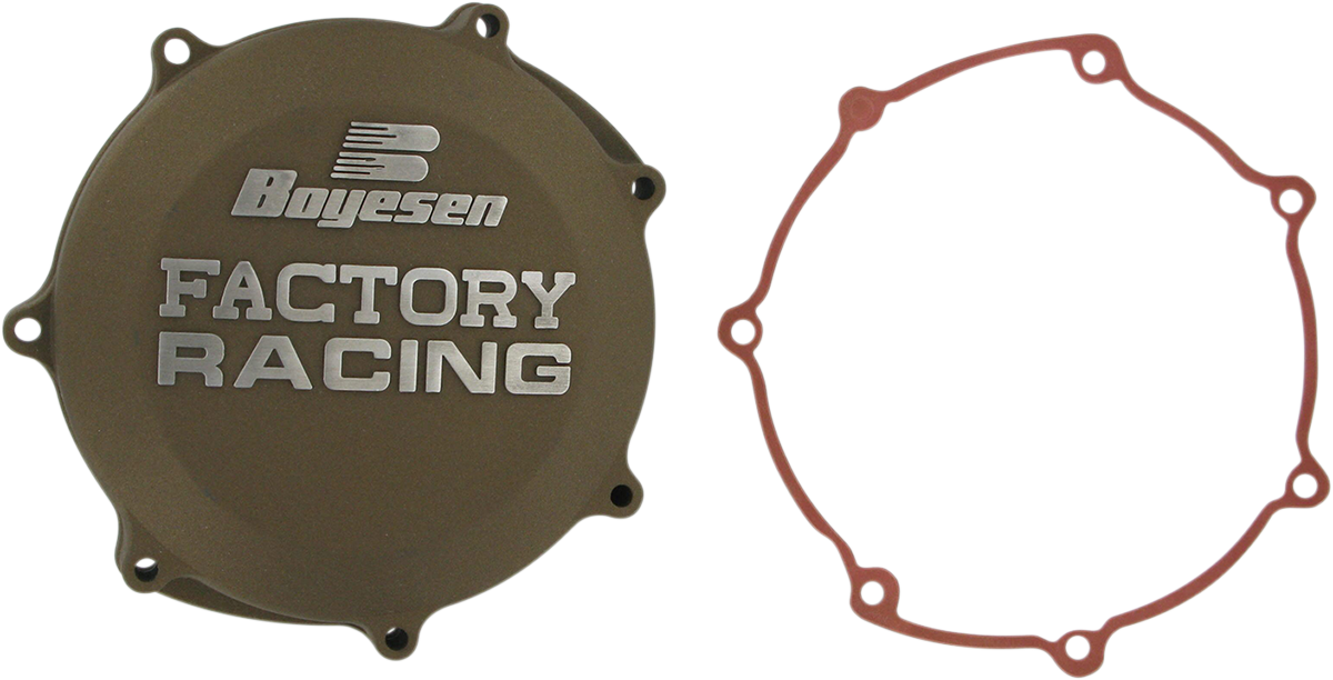 BOYESEN Clutch Cover - Gold - YFZ450 CC-38AM