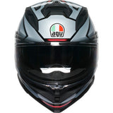 AGV Hlmt K7 Jaeger Bk/Sv Lg 2118399004-005-L